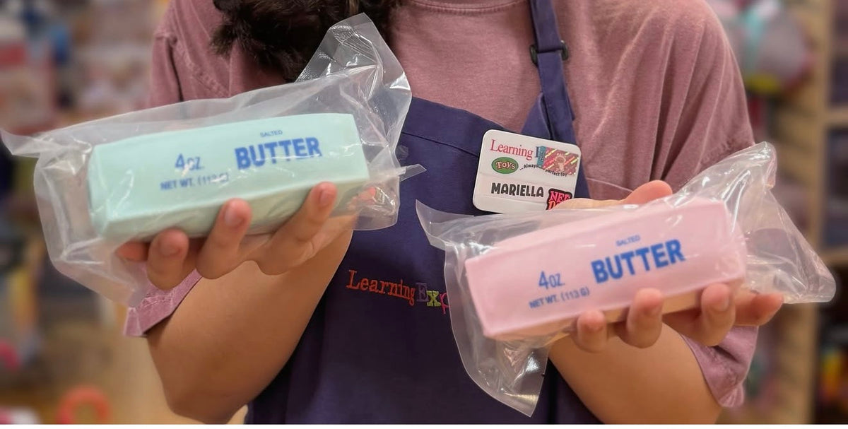 Crunchy Pink & Blue Butter