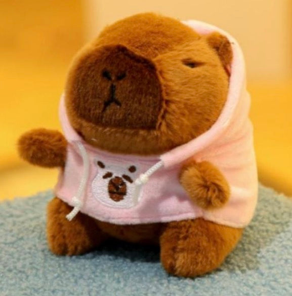 Plush Capybara W/Hoodie