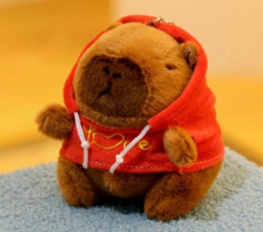 Plush Capybara W/Hoodie