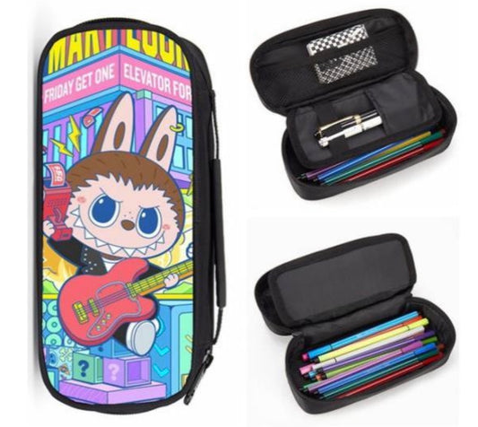 Labubu Guitar Pencil Case