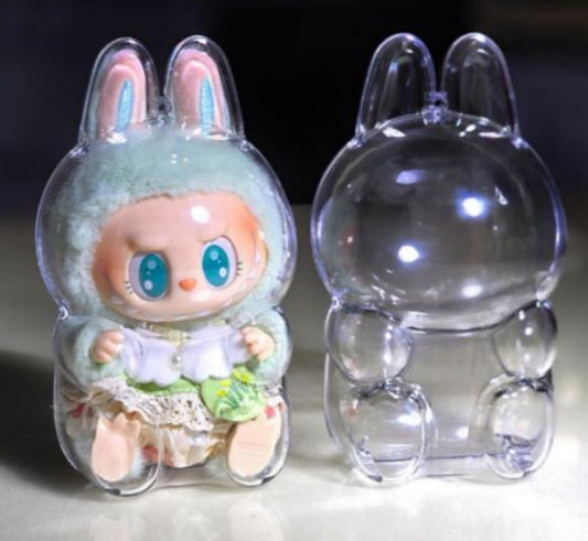 Labubu Clear Case Sitting