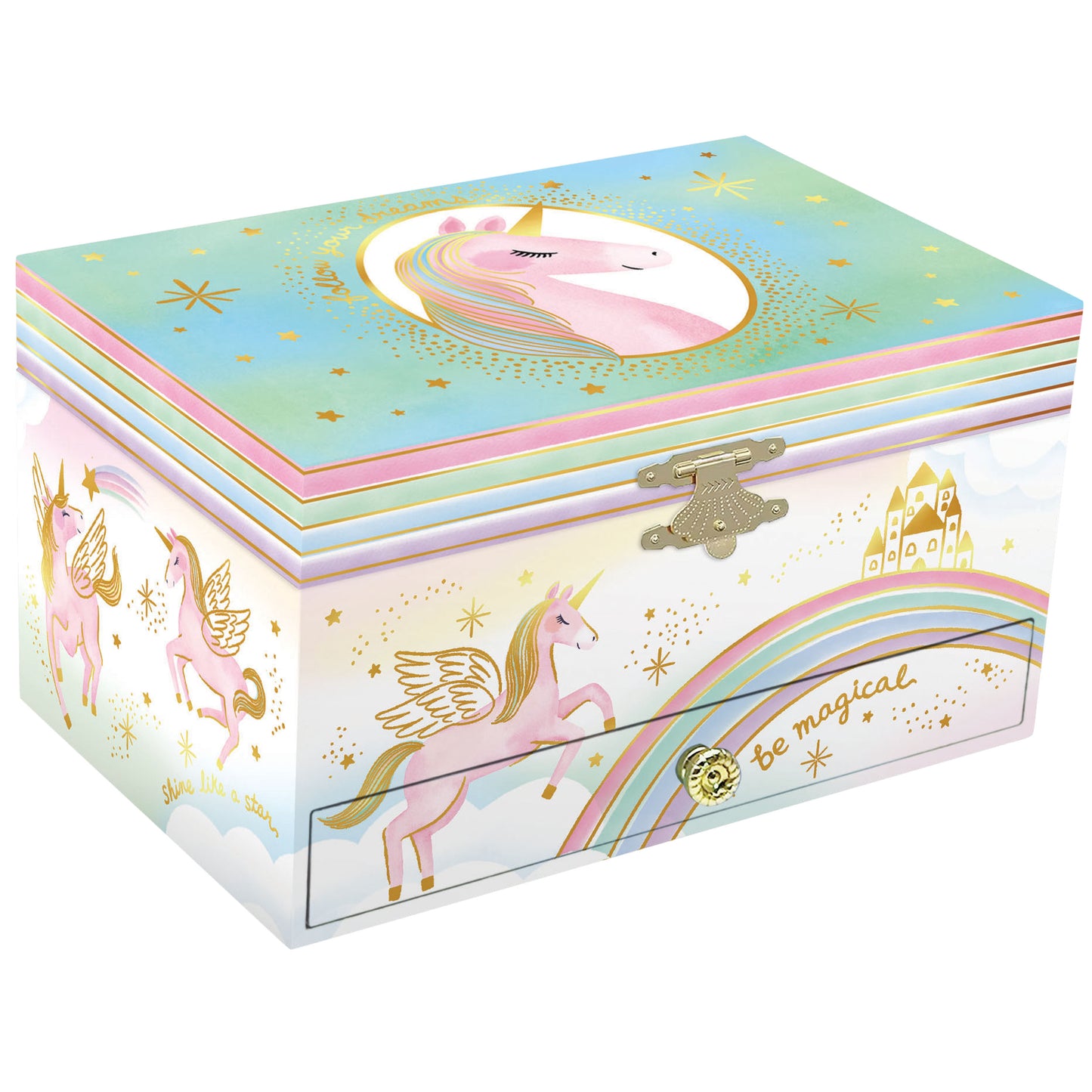 Unicorn Musical Jewelry Box Deluxe