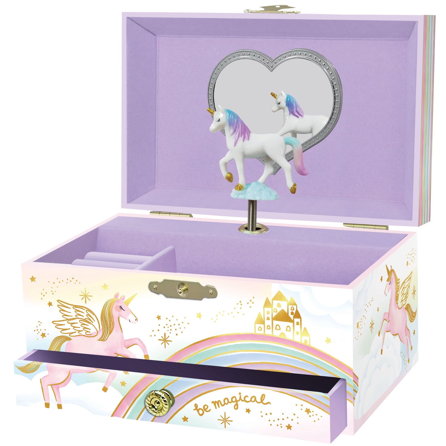 Unicorn Musical Jewelry Box Deluxe