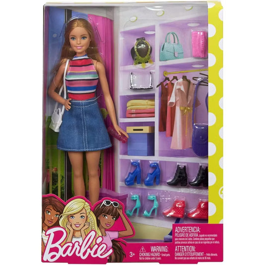 Barbie & Clothes Set