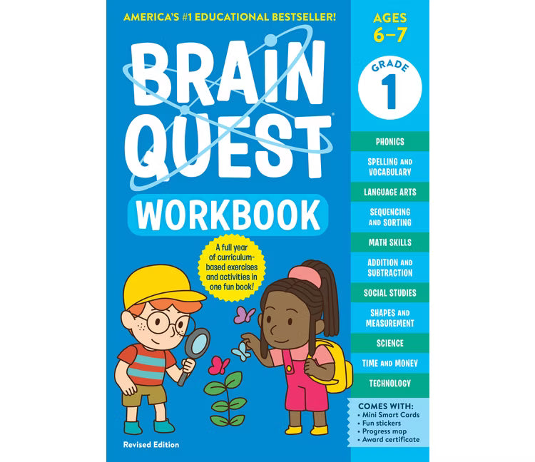 BrainQuest Workbook Grade 1