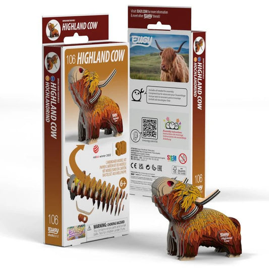 Highland Cow Eugy Puzzle