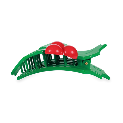 Holly Leaves Flat Hair Clip