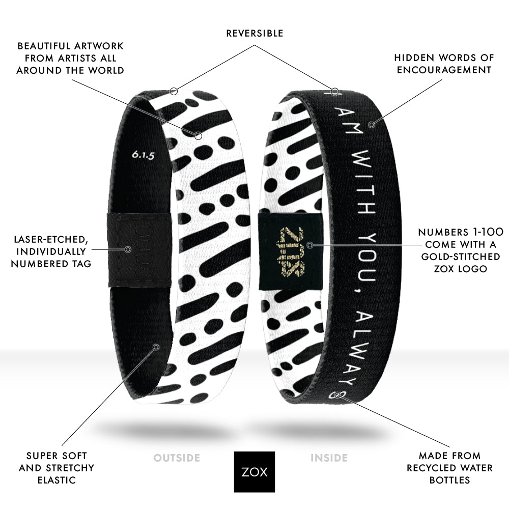 I Am With You Always Verse Bracelet