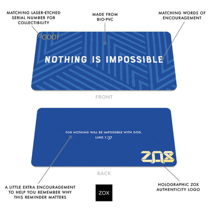 Nothing Is Impossible Verse Bracelet