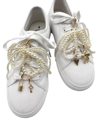 Pearl Shoe Charms