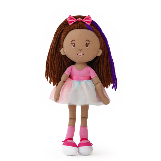 Iris Beige Skin with Brown Hair Groovy Girls Doll