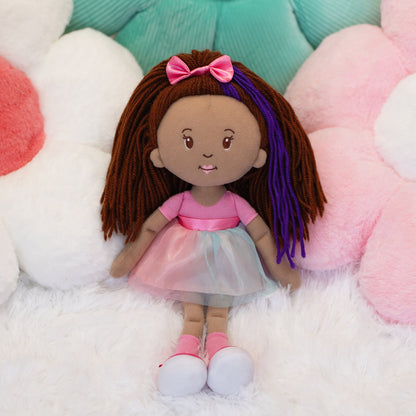 Iris Beige Skin with Brown Hair Groovy Girls Doll