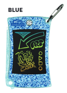 Jot Pocket Shimmer Blue