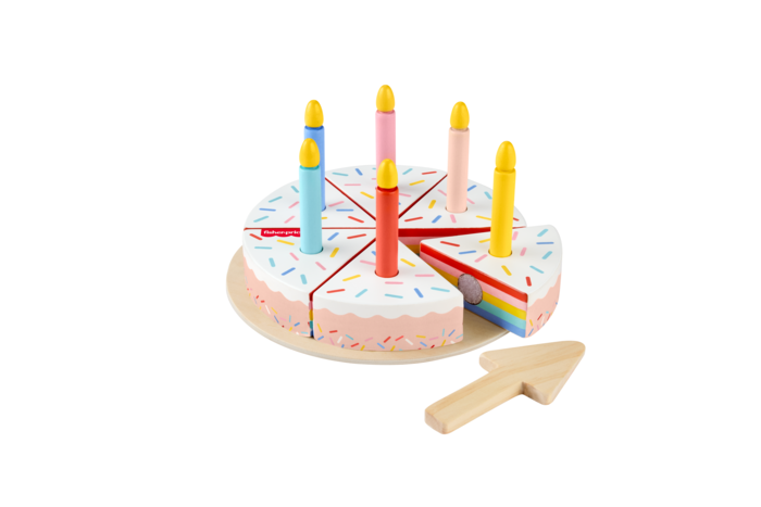 Wooden Birthday Cake