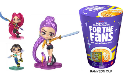 KPOP Demon Hunters Soda Pop & Ramen Assortment