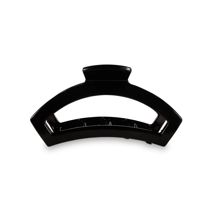 Black Open Medium Clip