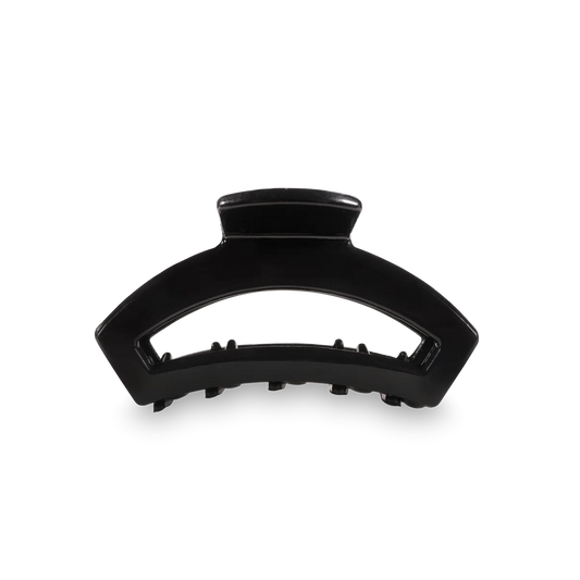 Open Jet Black Tiny Clip