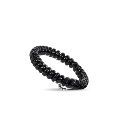 Jet Black Small 3pack Hairties