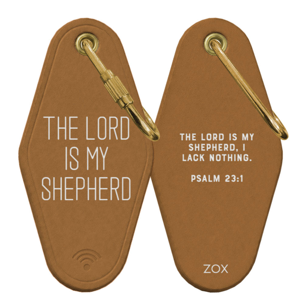 The Lord Is My Shepherd Bible Verse Keychain