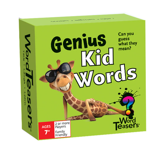Medium Genius Kid Words