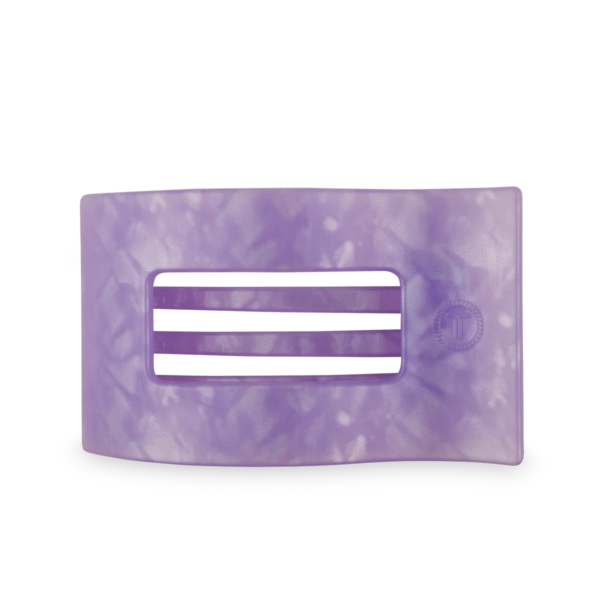 Lavender Mist Flat Rectangle Hair Clip