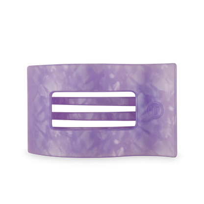 Lavender Mist Flat Rectangle Hair Clip