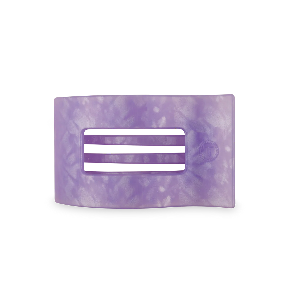 Lavender Mist Flat Rectangle Hair Clip