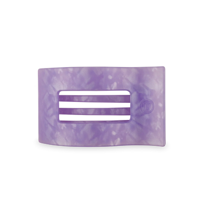 Lavender Mist Flat Rectangle Hair Clip