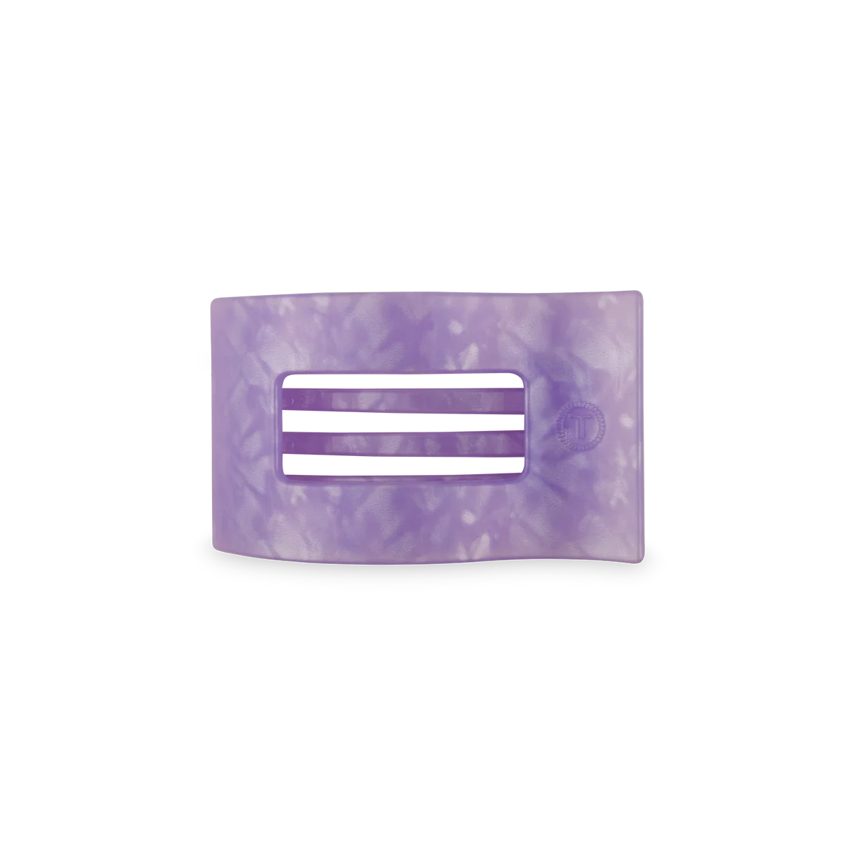 Lavender Mist Flat Rectangle Hair Clip
