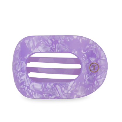 Lavender Mist Flat Round Hair Clip