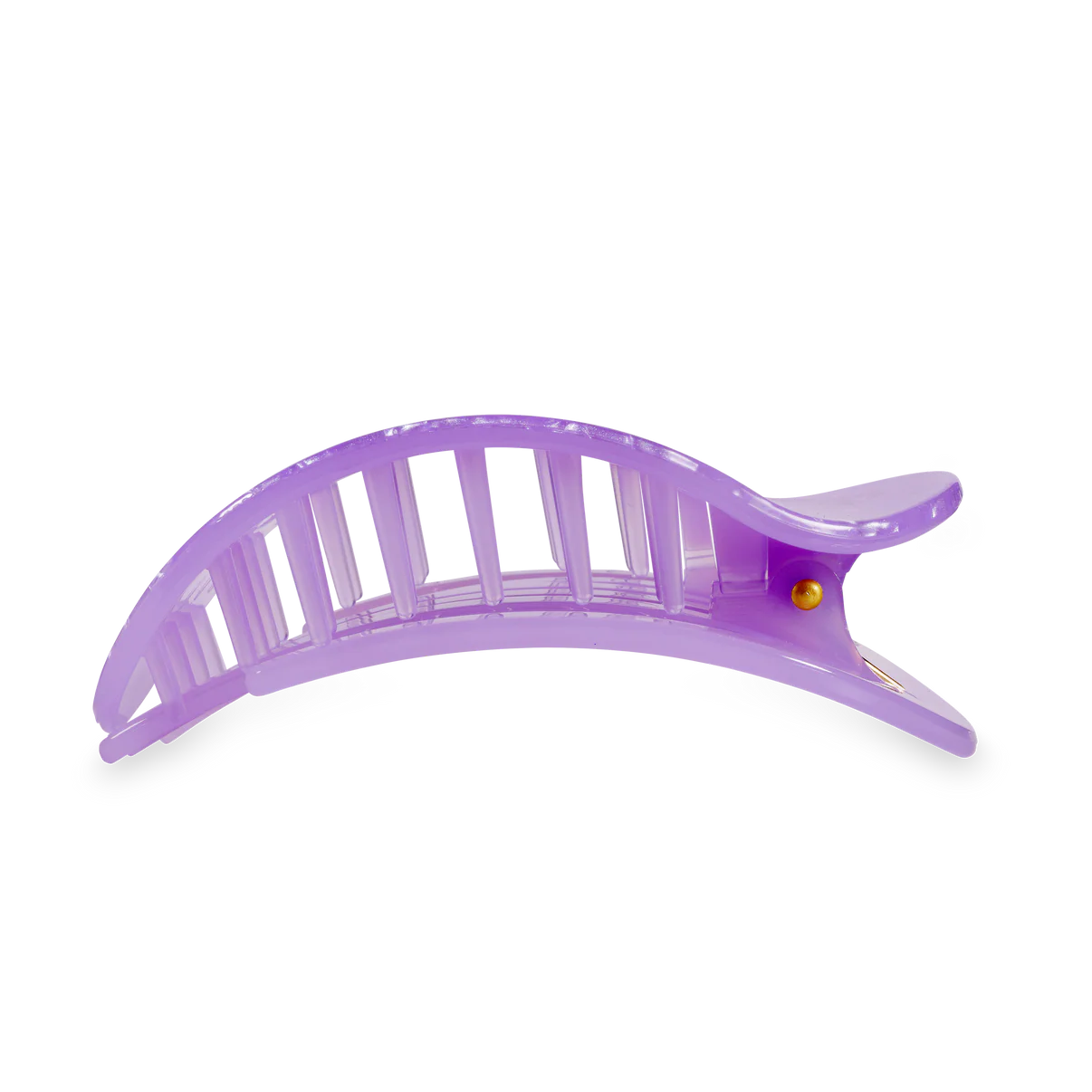 Lavender Mist Flat Round Hair Clip