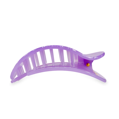 Lavender Mist Flat Round Hair Clip