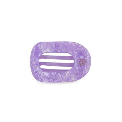 Lavender Mist Flat Round Hair Clip