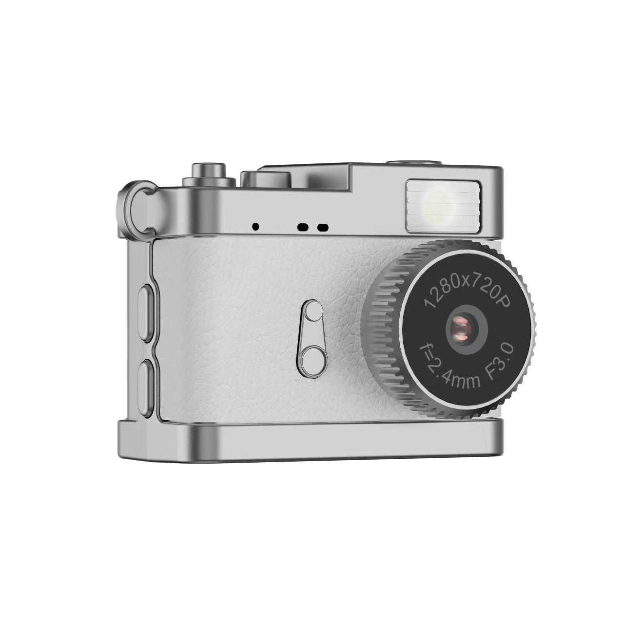 White Micro Digital Camera