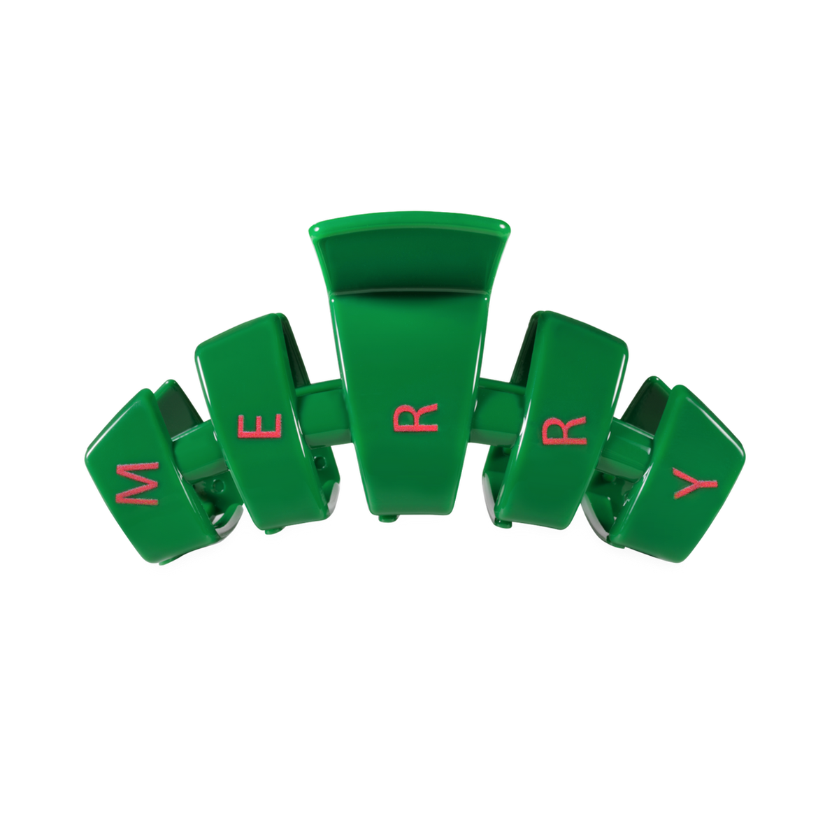 Classic Merry Everything Medium Claw Clip