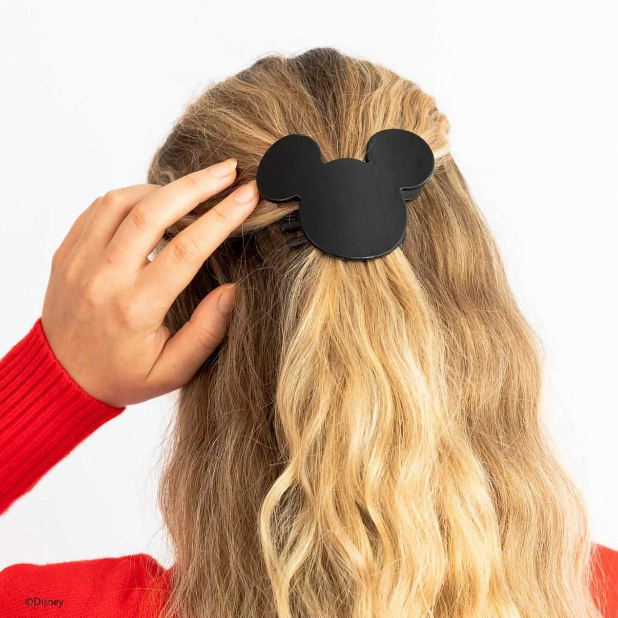 Mickey Mouse Shaped Flat Hair Clip
