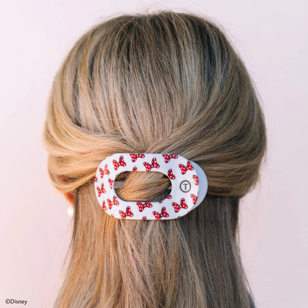 Minnie Loves Bows Flat Hair Clip