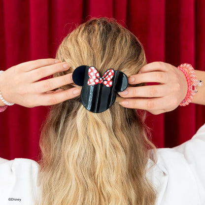 Minnie Mouse Shaped Flat Hair Clip