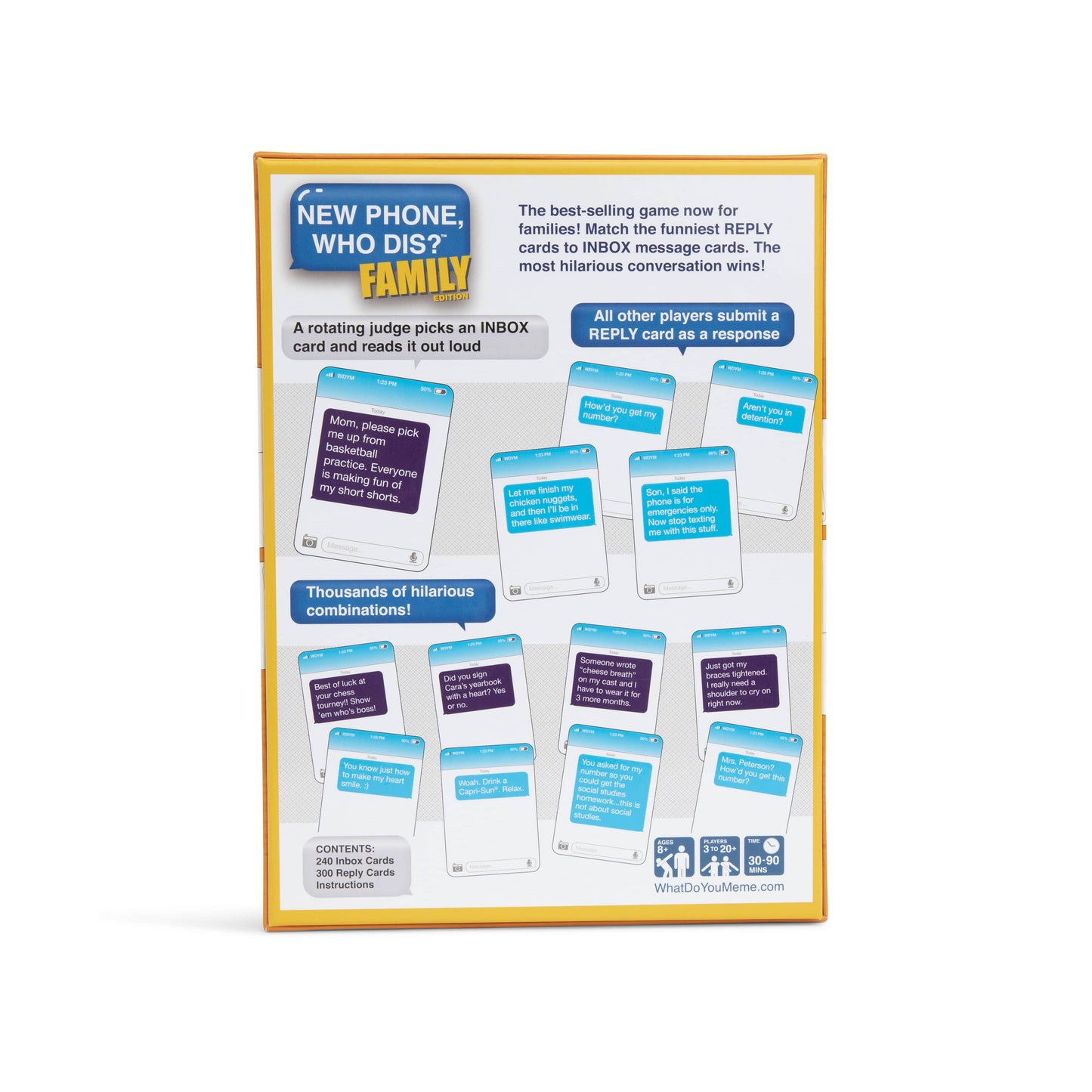 New Phone Who Dis Fam Edition