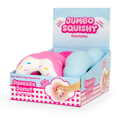 Jumbo Squishy Donut - 3 Asst