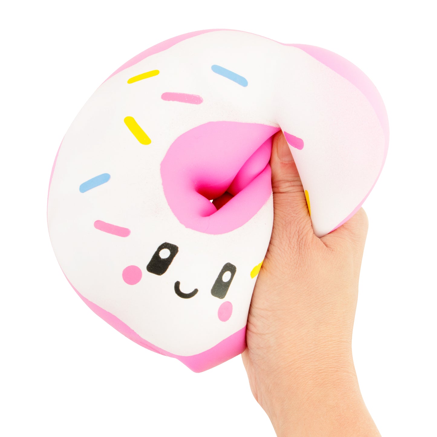 Jumbo Squishy Donut - 3 Asst
