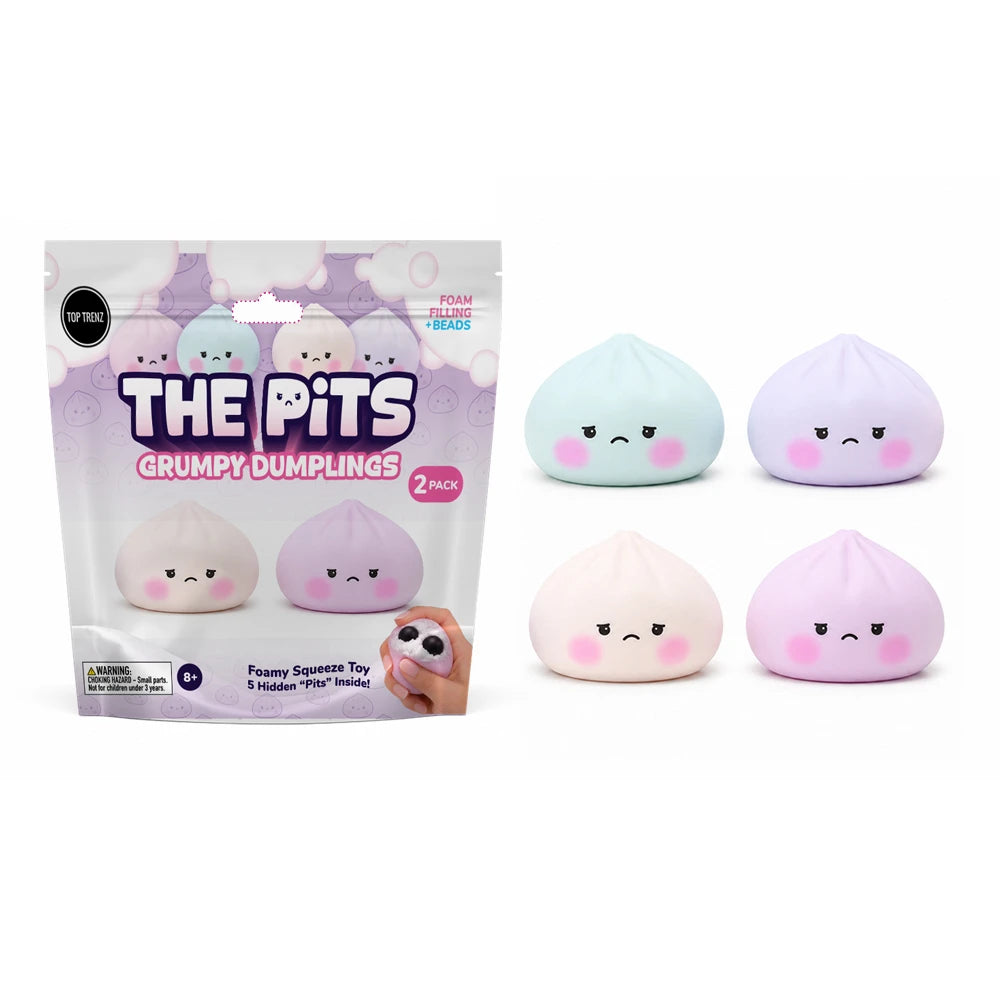 The Pits Grumpy Dumpling Squishy