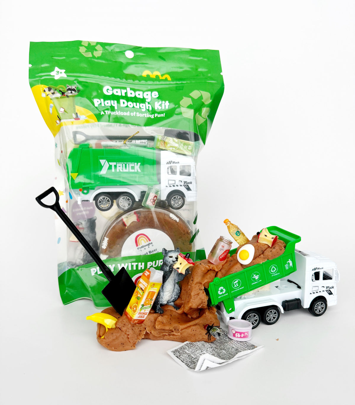 Garbage Truck Kiddough Play Set