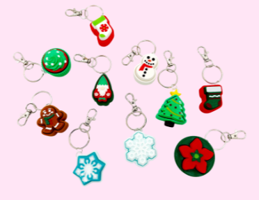 Christmas Clickers Keychain