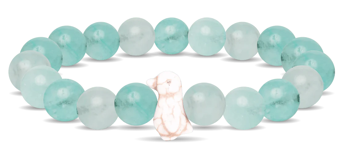 Seafoam Penguin Bracelet