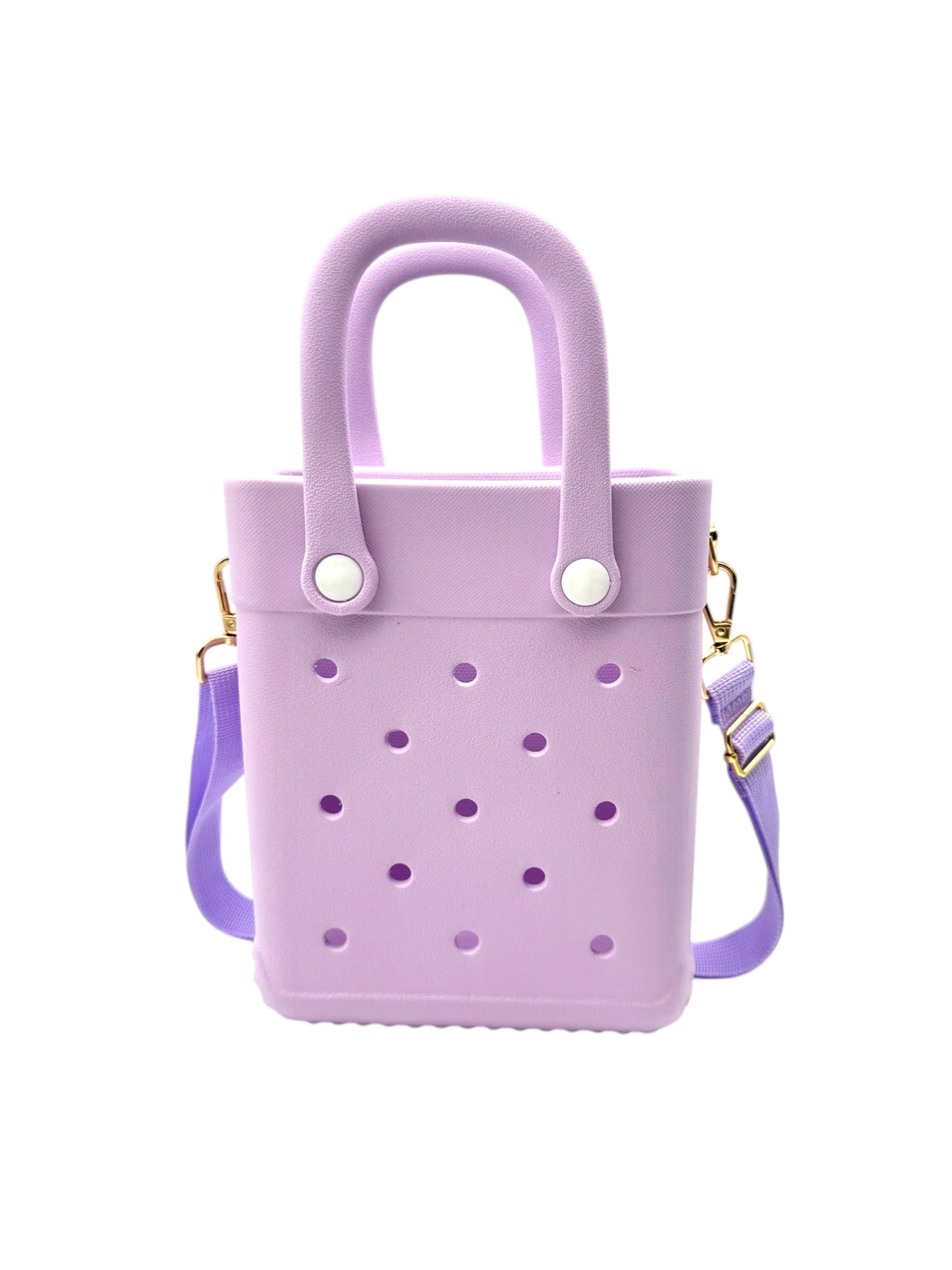 Purple Charm Bag