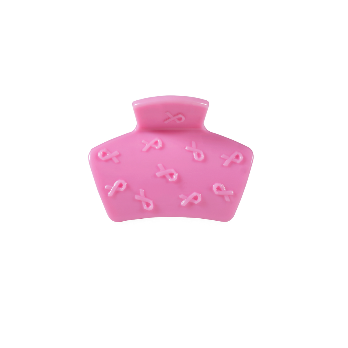 Classic Pink Ribbon Petite Claw Clip