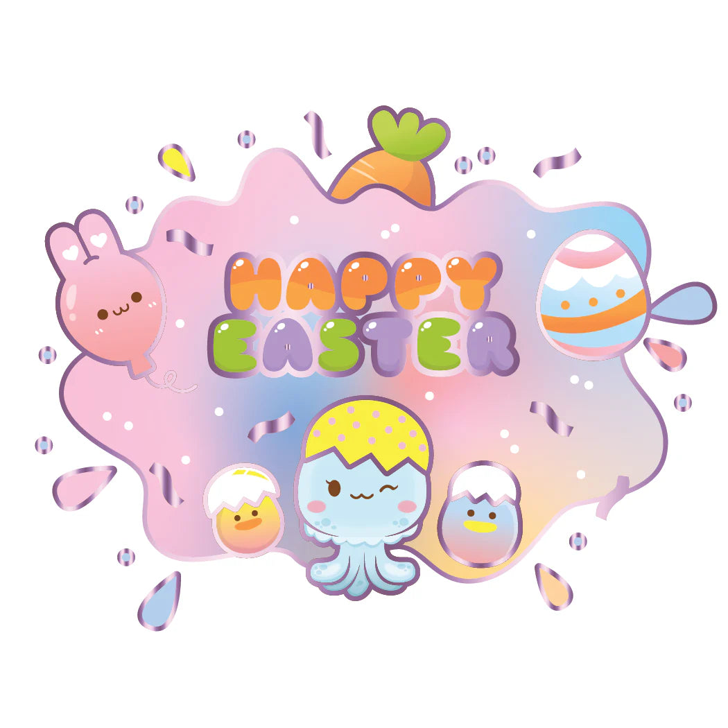 Mint Green Clear Slime Easter