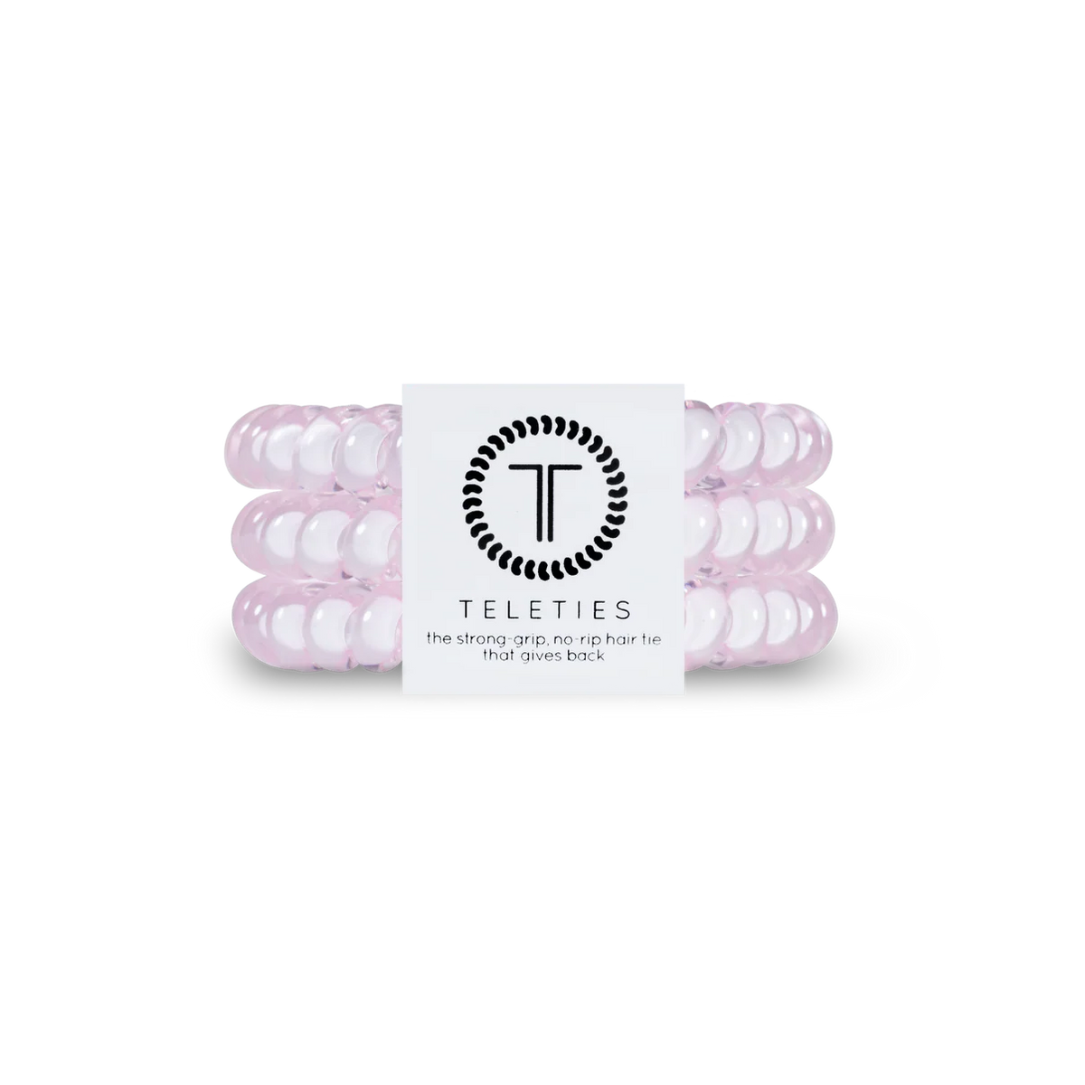 Rose Water Pink Small 3pk Hairties