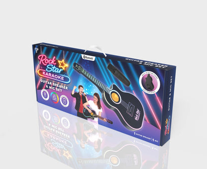 Black LED Guitar Speaker & Mic